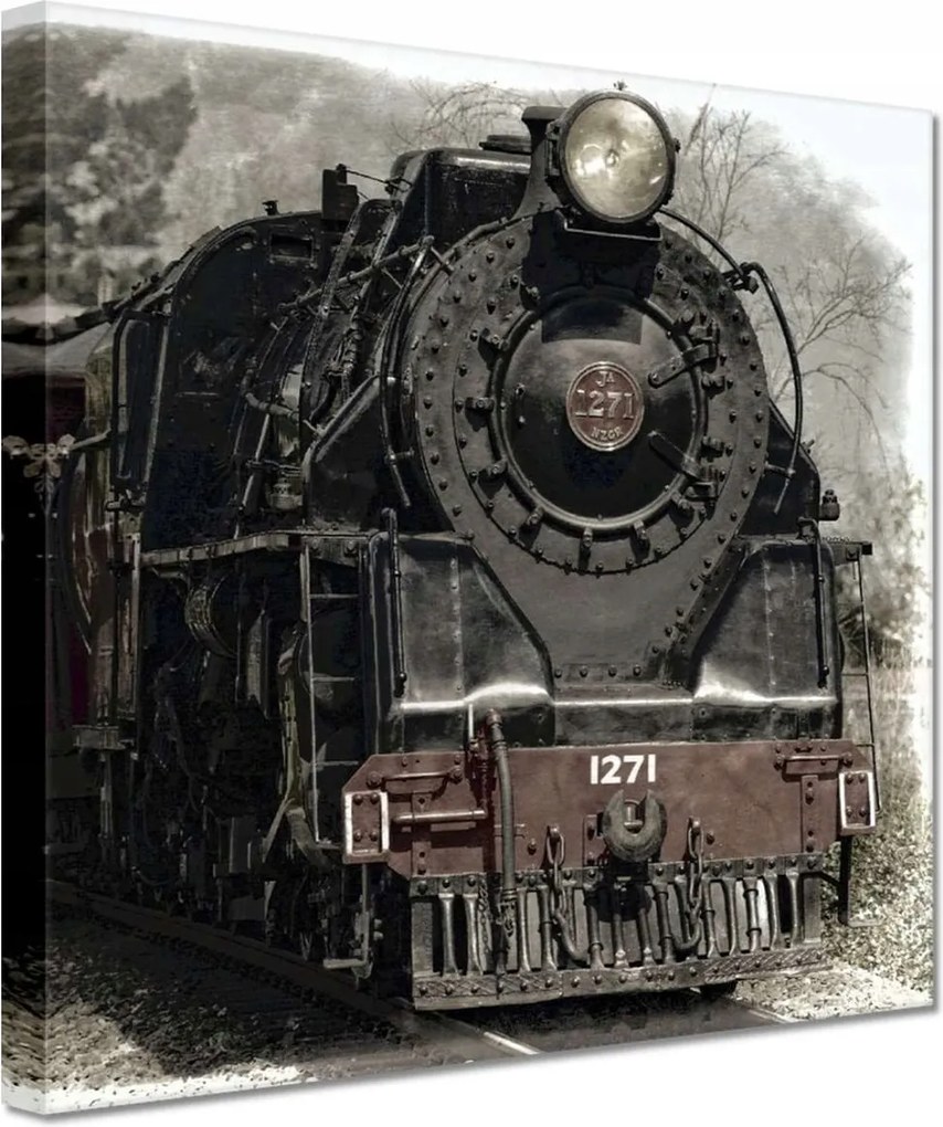 Vászonkép 20x20 Vonat Mozdony