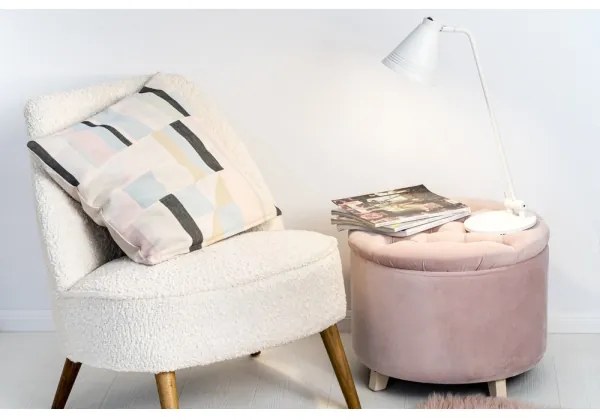 Argon 8002 - Asztali lámpa AVALONE 1xE27/15W/230V fekete