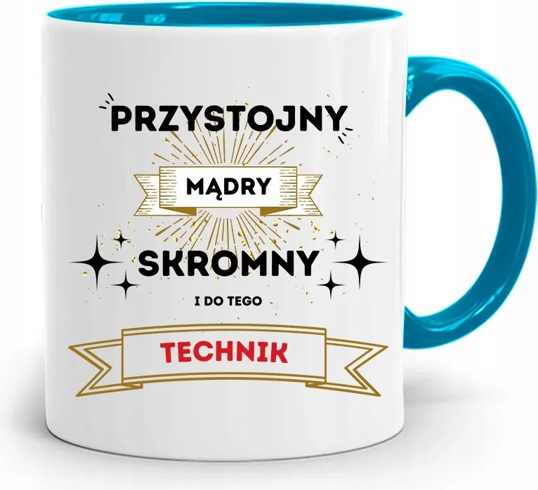 Technikusoknak Kék Ajándék Bögre fényképes nyomtatással