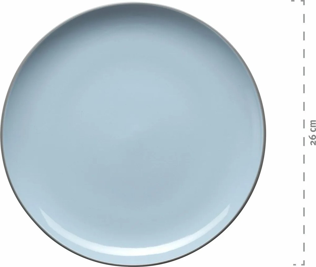 Mäser 16 darabos MAILA étkészlet – világoskék mix