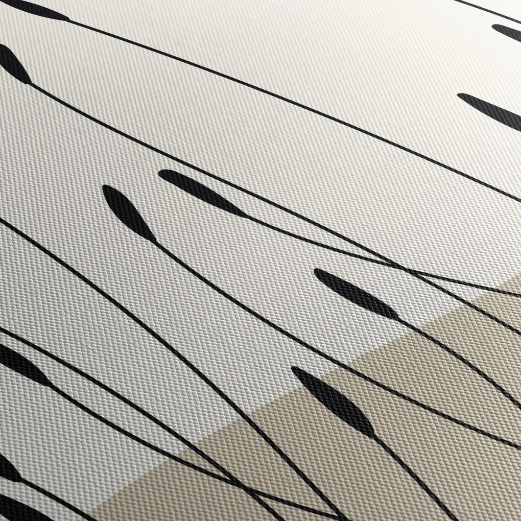 Kép - Grafikus rét N⁰3 (150x105 cm)