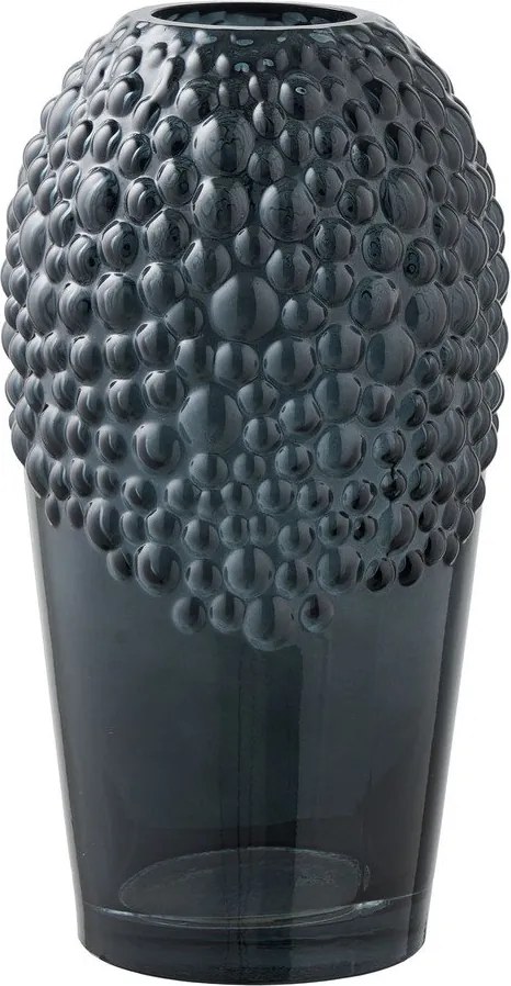 Sötétszürke üveg váza (magasság 25 cm) – House Nordic