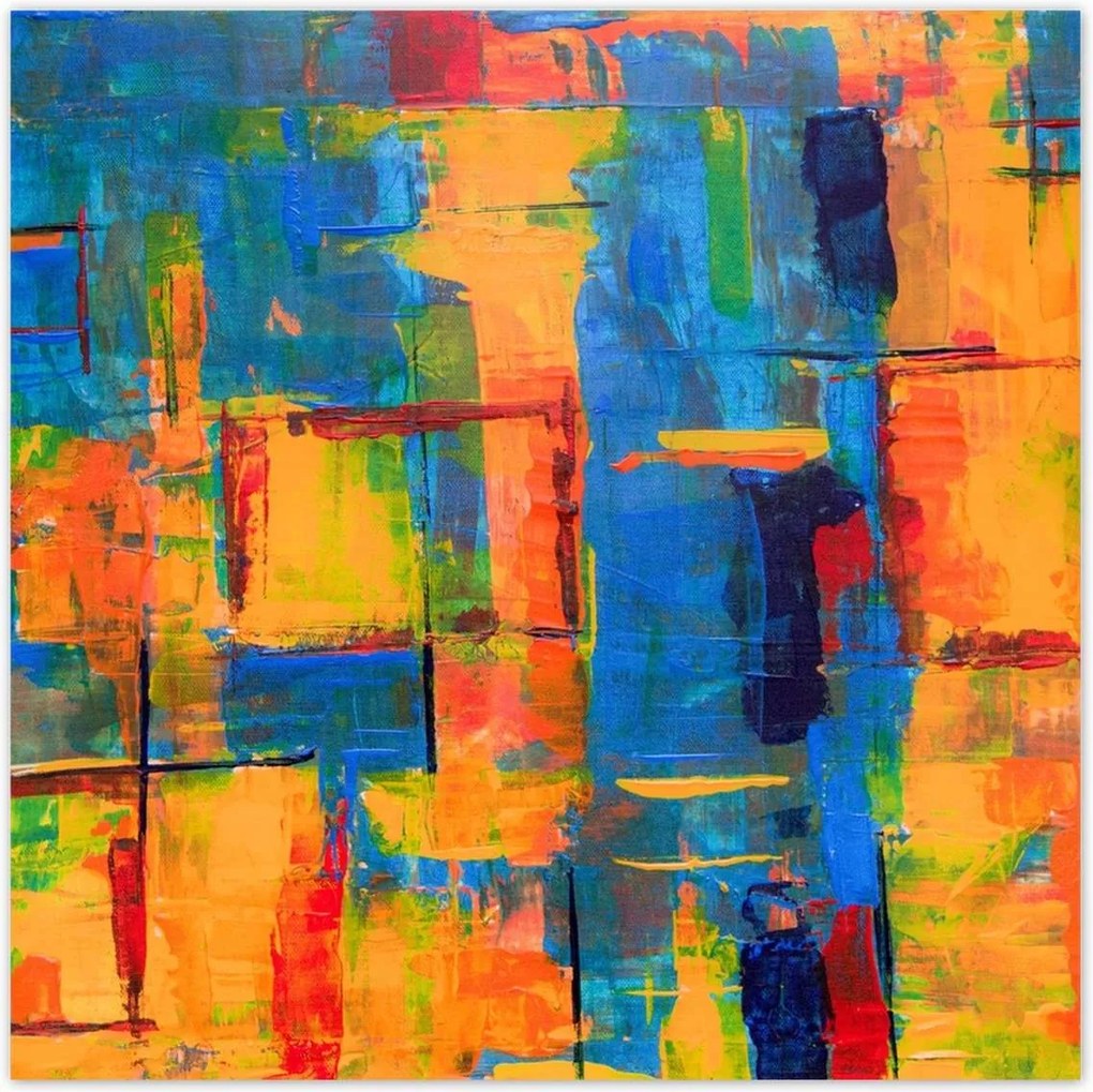 Poszterek 140x140 Absztrakt Erika