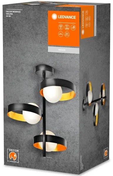 Ledvance - Csillár rúdon DECOR 3xG9/28W/230V