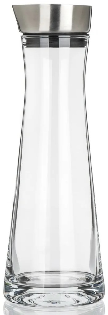 Banquet Karaffa üvegből, rozsdamentes acél öntővelDALEN 1000 ml