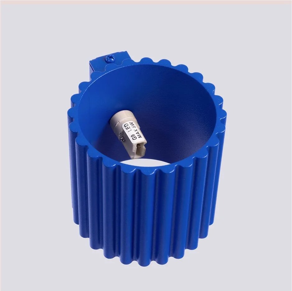 Kék fali lámpa ø 10 cm Zora – Sollux