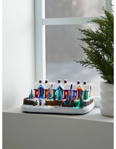 Markslöjd 705901 - LED karácsonyi dekoráció KATTHULT LED/0,51W/4,5V többszínű