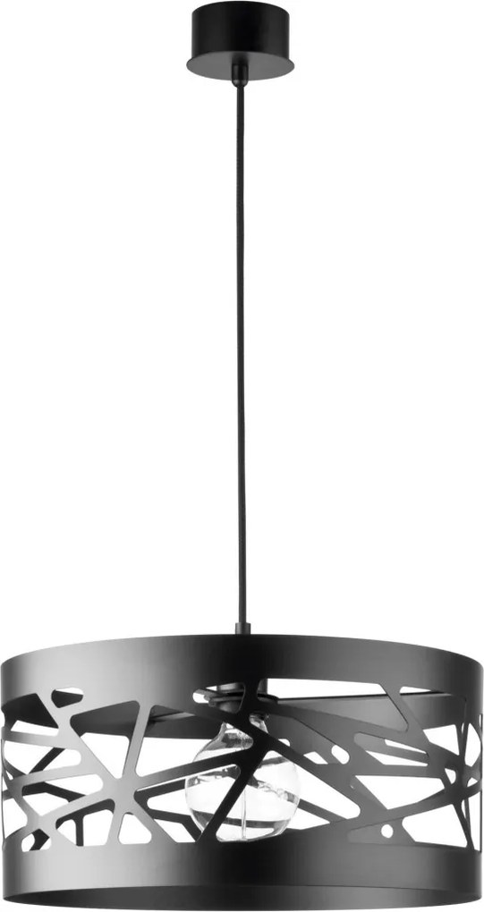 SIGMA LIGHTING 31073 MODULE Ernyős Függesztett Lámpa Fekete E27 IP20