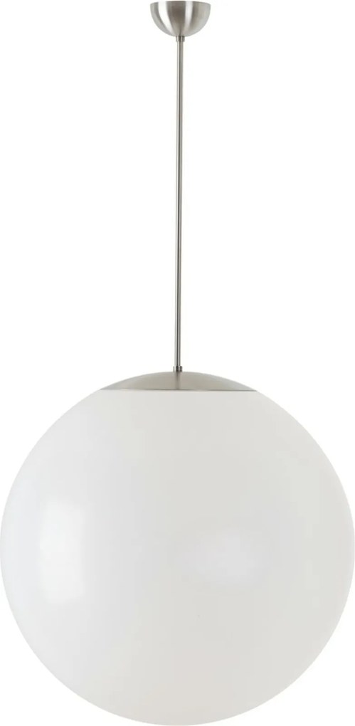 Osmont ISI40024 Isis P5 Pm függesztett műanyag lámpa, szálcsiszolt rozsdamentes acél fehér