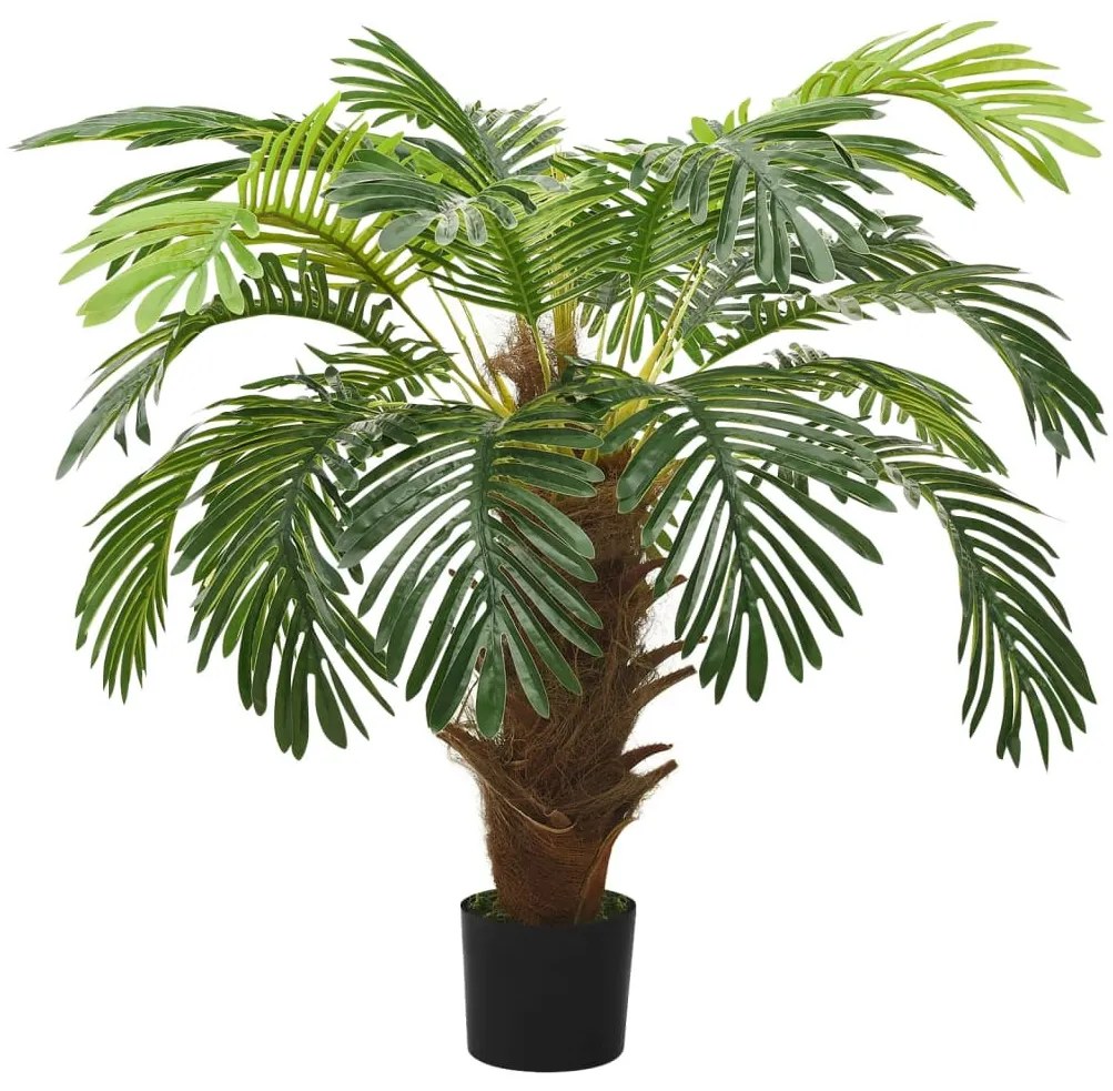 zöld cserepes műcikászpálma 90 cm