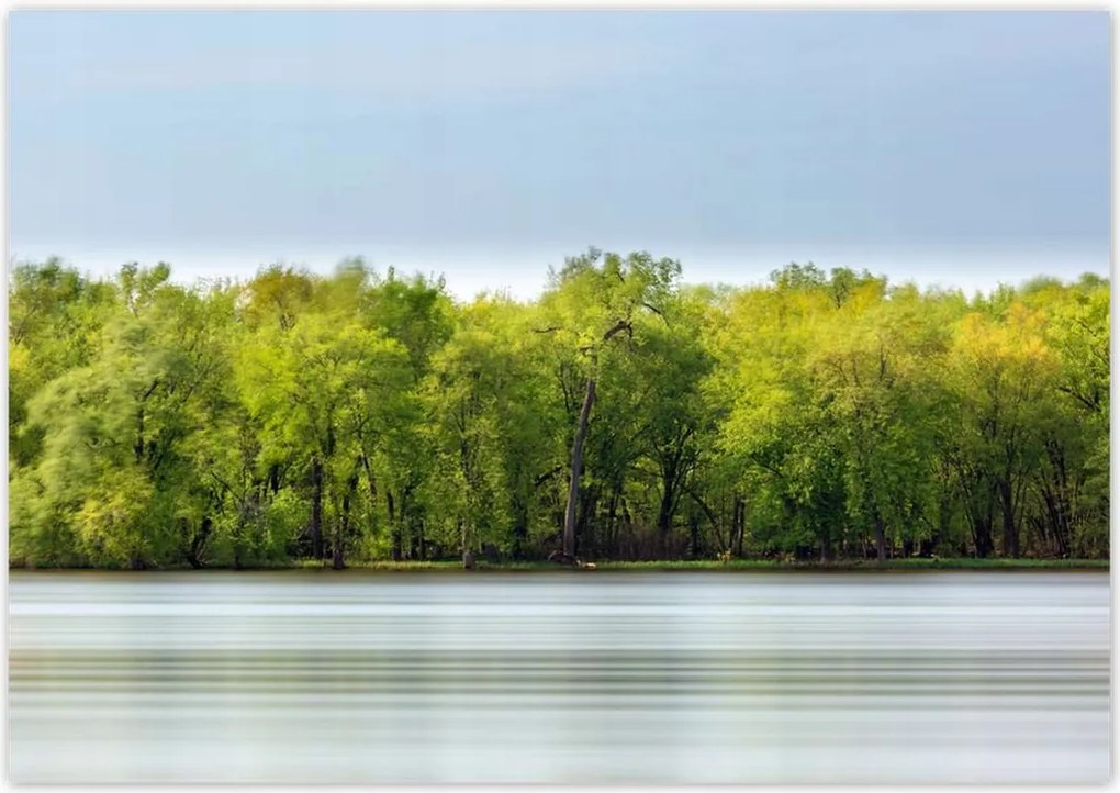 Poszterek 100x70 Erdő Tó Mennyország