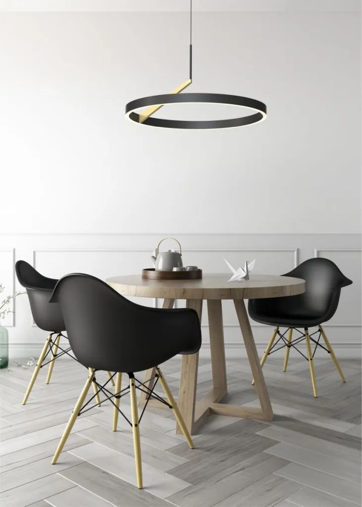 Zuma Line MALU MD3689-1M-3BGT Függőlámpa 1x37W/LED 2700K-6000K 4300lm IP20