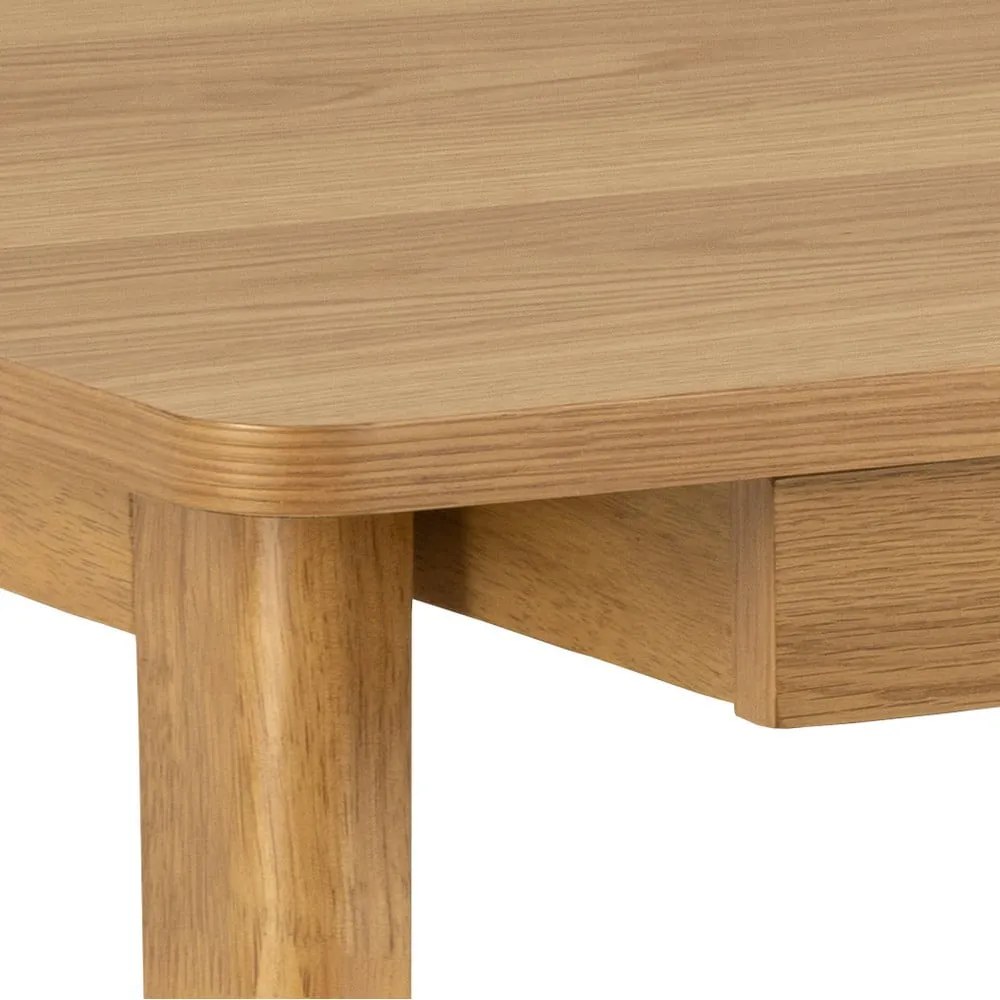 Íróasztal tölgyfa dekorral 60x120 cm Barnett – Actona