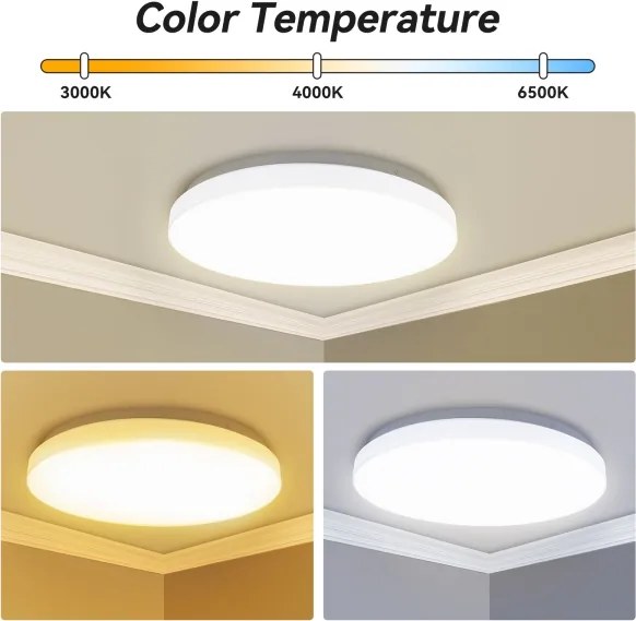 Brilagi - LED mennyezeti lámpa MILKY WAY LED/24W/230V 3000/4000/6500K átm. 38 cm