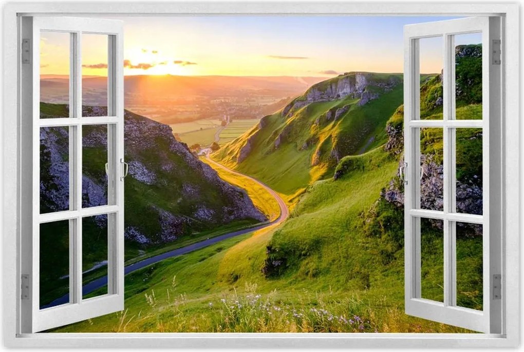 Poszterek 60x40 Gyönyörű kilátás a hegyekre