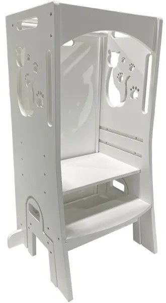 2Kids Toys - Növekvő tanulótorony Macska csúszdával és táblával