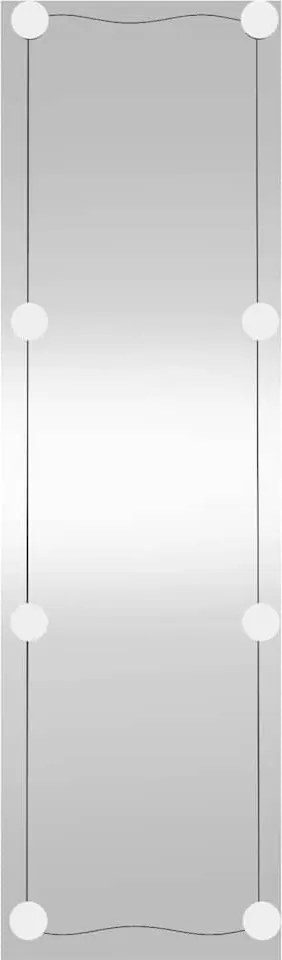 vidaXL téglalap alakú üveg falitükör LED fényekkel 30 x 100 cm