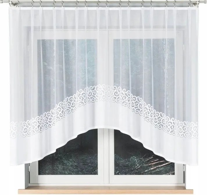 Kész függönyök a konyhába fürdőszoba jacquard függöny 300x140 cm Daniela