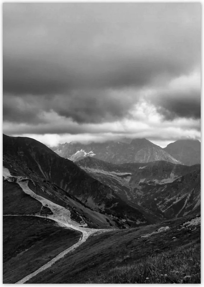 Poszterek A5 Pion Tátra Lengyel hegyek Kilátás