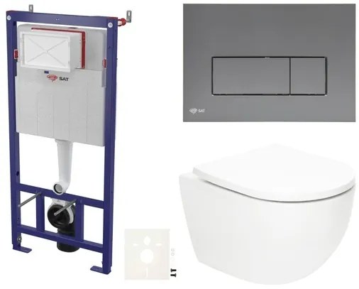 Fali WC szett SAT Fusion előtétfalas szereléshez SIKOSSTORFUGMM
