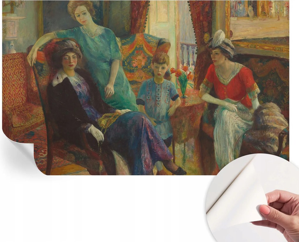 Öntapadós tapéta 3D fali furnér Klasszikus elegancia 416x254 cm