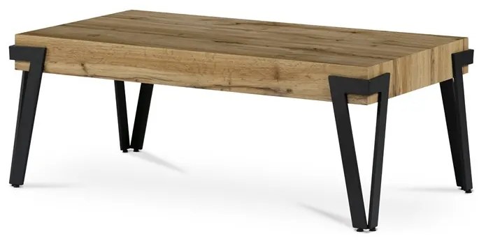 Dohányzóasztal 112 × 62 × 43 cm MDF vadtölgy AHG-263 OAK