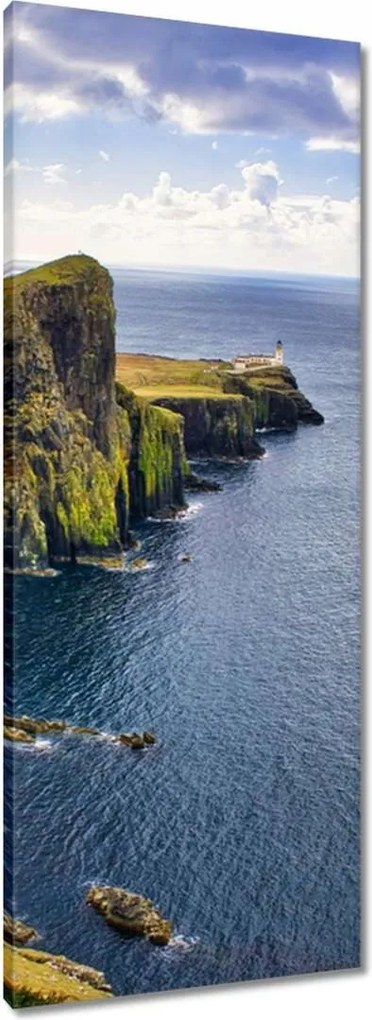 Vászonkép 40x100 Világítótorony Tengerparti kilátás Tenger Nyaralás