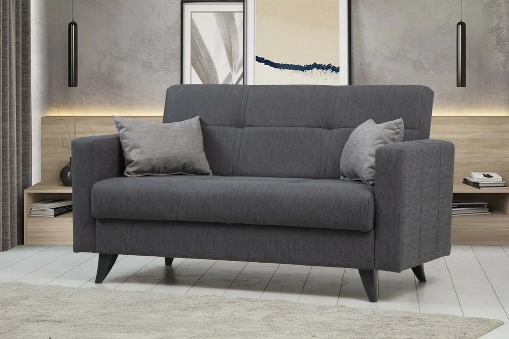 Polya Dark Grey kinyitható kanapé