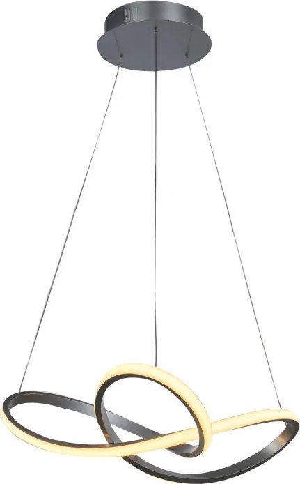 ITALUX MD17011010-1A-S VITA Modern Led Függesztett Lámpa Ezüst LED IP20