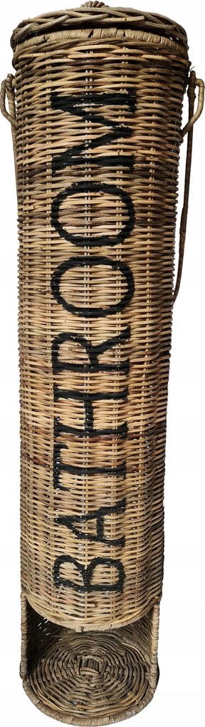 Rattan állvány Hampton WC-papír fürdőszoba WC-hez