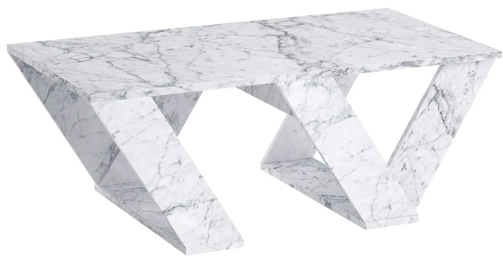 Dohányzóasztal Pipra - Carrara Marble