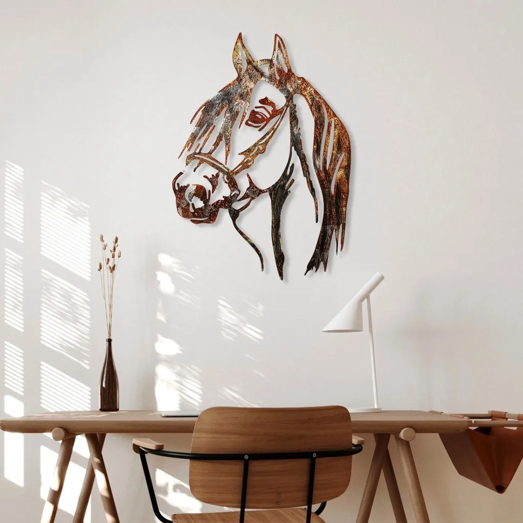 Horse fém fali dekoráció, 38 cm – TR891TNL2417