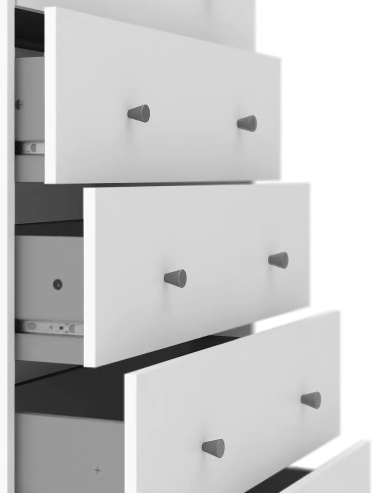 Fehér komód 72x108x30 cm May – Tvilum