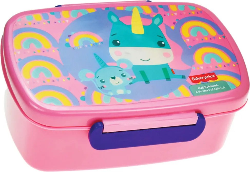 Fisher-Price Animals Rainbow szendvicsdoboz