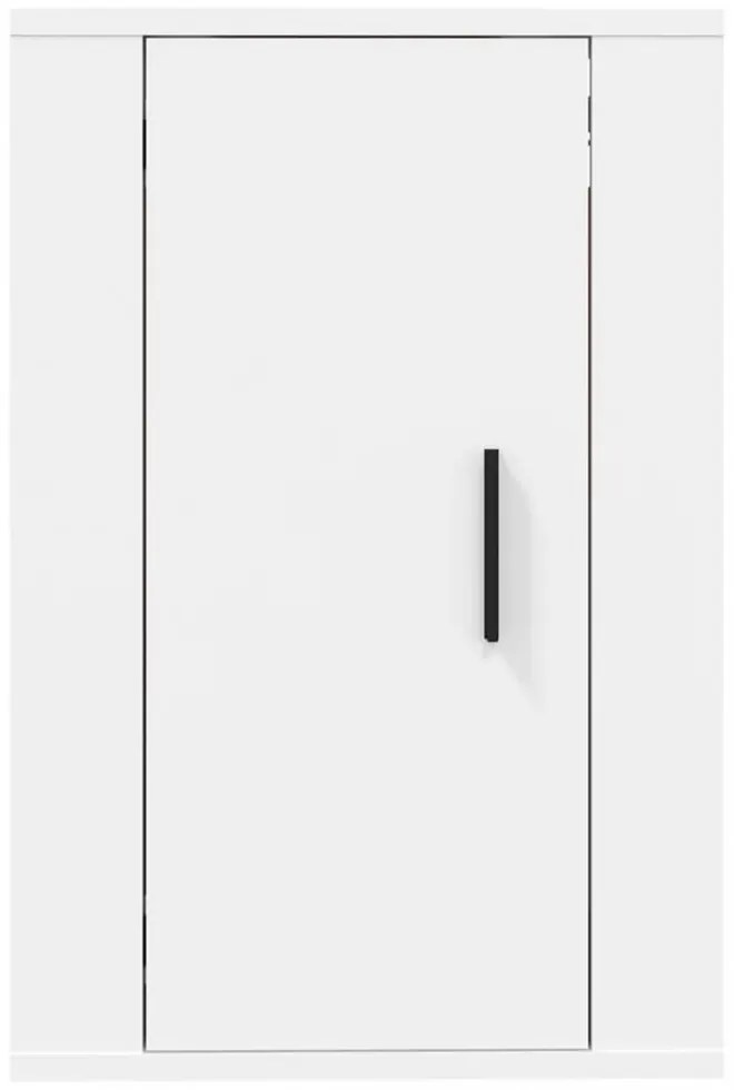 2 db fehér falra szerelhető TV-szekrény 40 x 34,5 x 60 cm