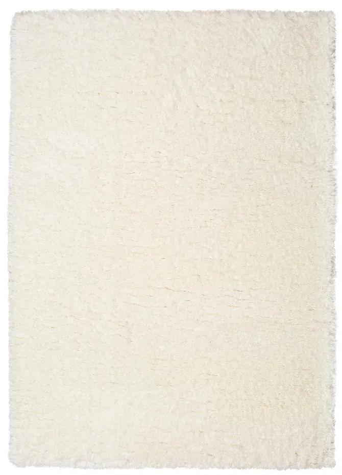 Floki Liso fehér szőnyeg, 140 x 200 cm - Universal