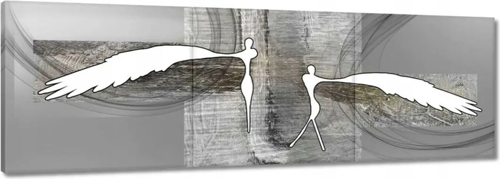 Vászonkép 150x50 A boldogság angyalai