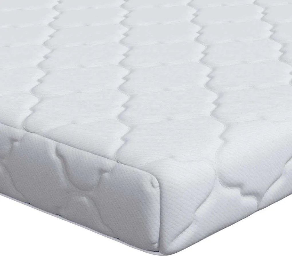 vidaXL Matrac Fehér 80 x 200 cm Jacquard szövet