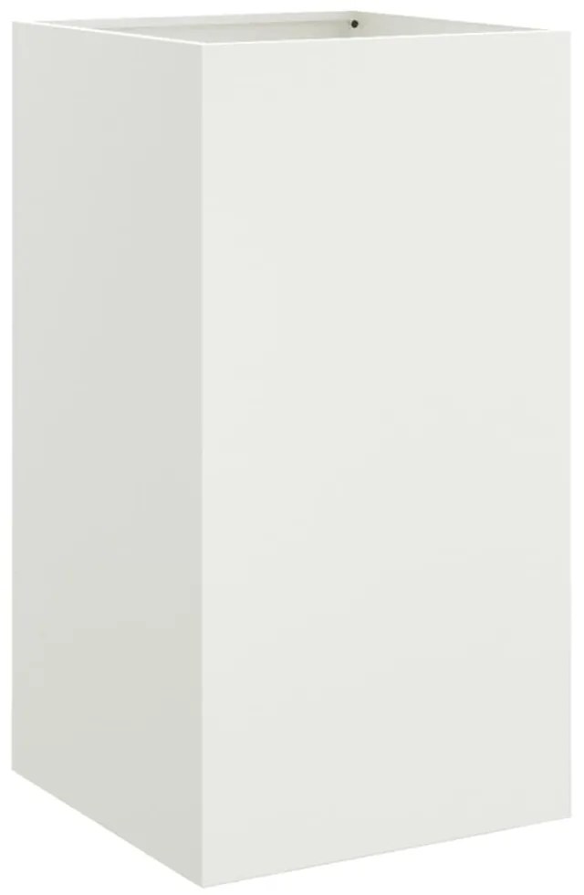 fehér acél növénytartó 42 x 38 x 75 cm