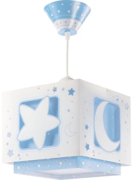 Dalber 63232T - Gyerek függeszték MOON LIGHT 1xE27/60W/230V