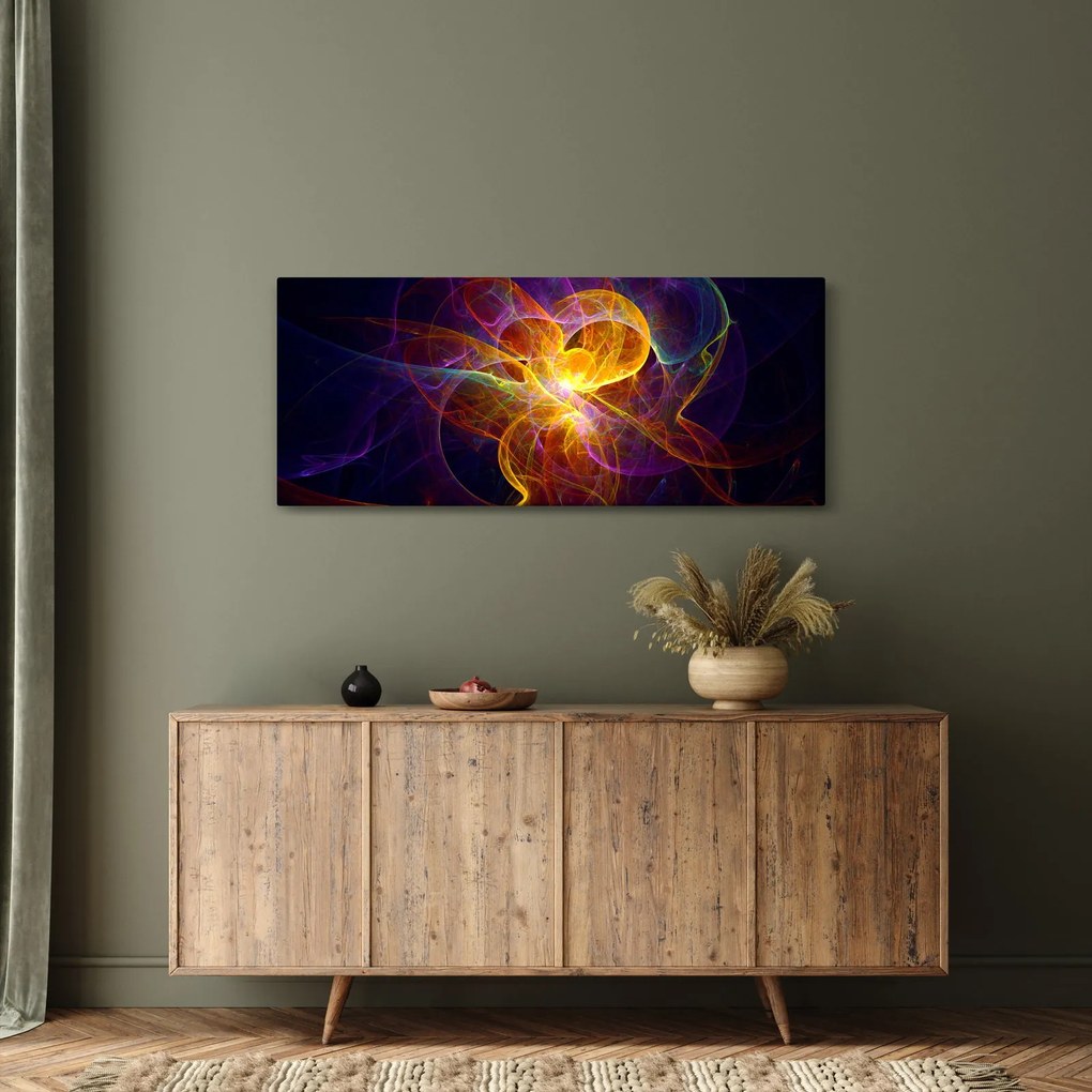 Absztrakt kép (120x50 cm)