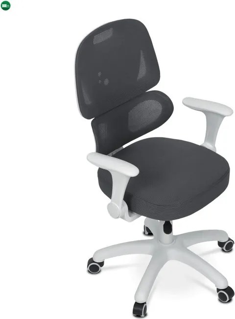 Gyerek Forgószék, Magasságállítás, Szürke Hálós. KA-K1063 GREY