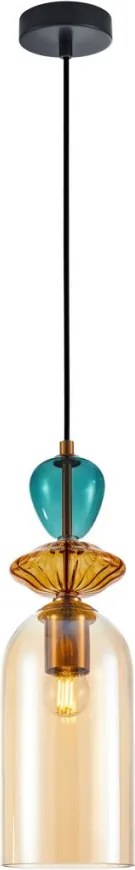 ITALUX PND-302631CBROAMB BUSCO Egyágú Függesztett Lámpa Fém E27 IP20