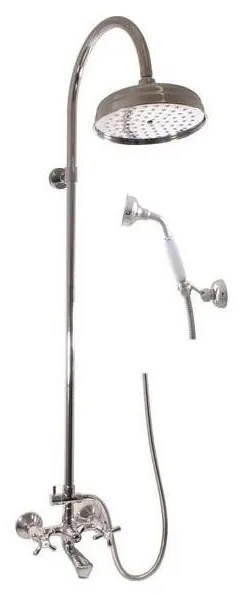 RAV Slezák MK154.5/3 - Kádkészlet MORAVA csapteleppel, fényes króm