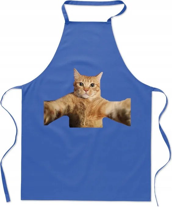 Konyhai kötény nyomtatás Cica Macska Vicces Ajándék