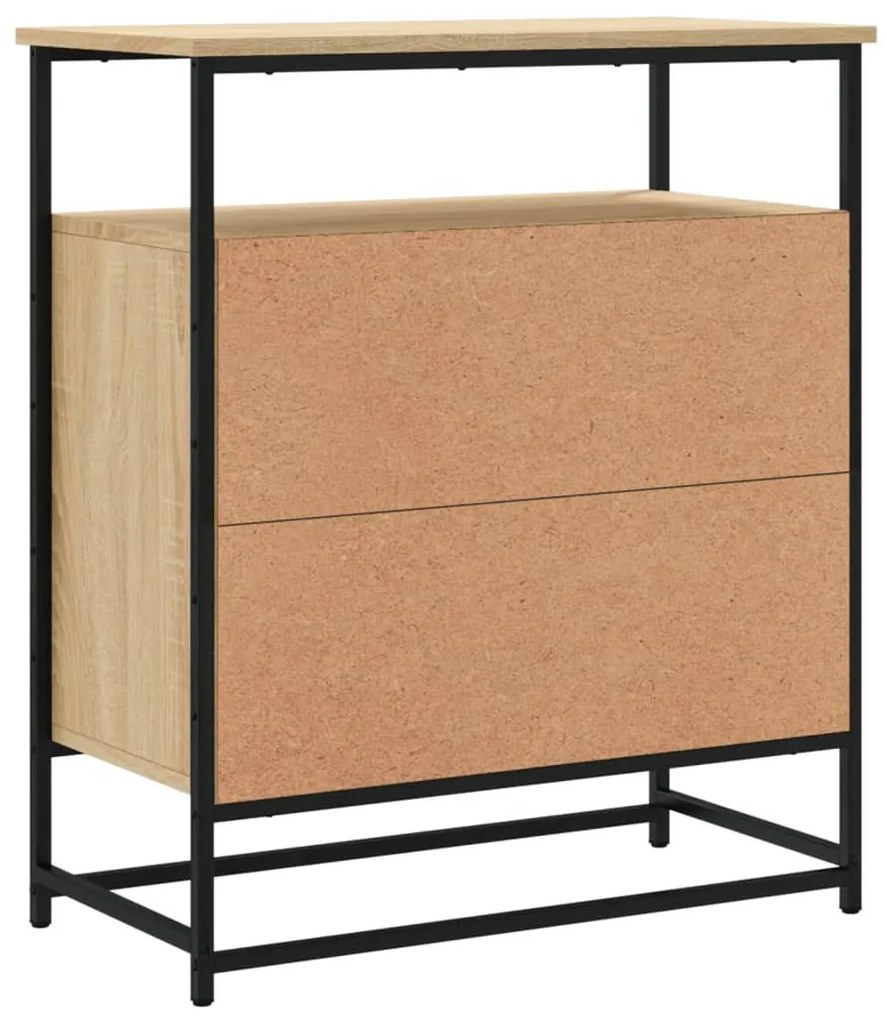 sonoma tölgyfa tálalószekrény 69 x 35 x 80 cm