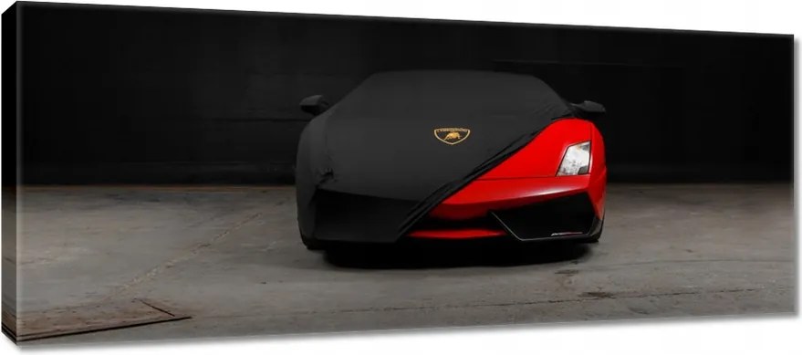 Vászonkép 100x40 Piros szuperautó