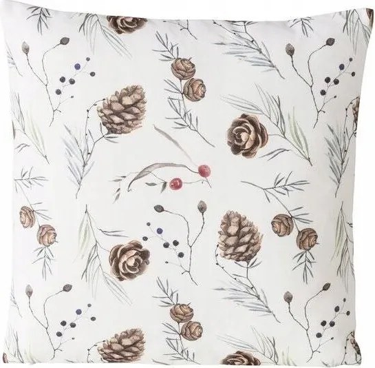 Dekorációs Párna Nappaliba Téli Minta Télre Karácsonyra 45 x 45