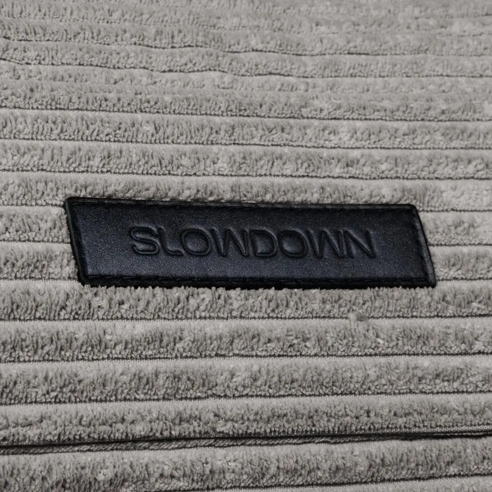 Barna kordbársony gyerek babzsákfotel Cocoon 80 – SLOWDOWN