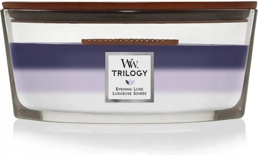 WoodWick Evening Luxe Ww Trilogy Ellipszis gyertya